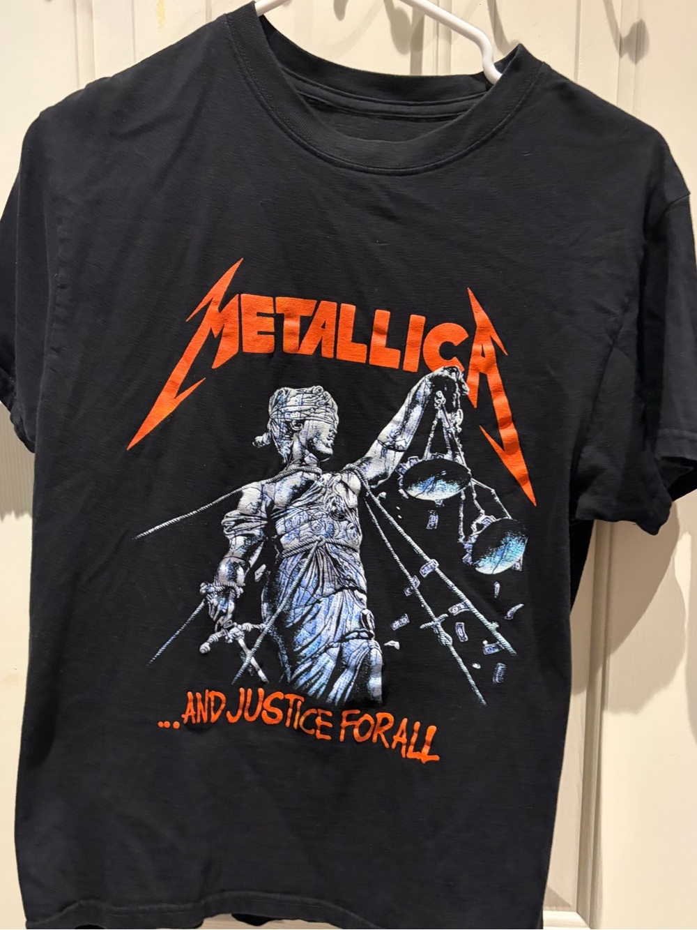 Metallica and justice for all shirt